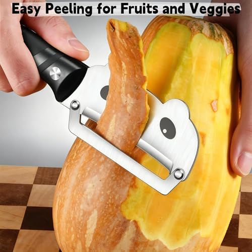 Maxjoy Vegetable Peeler, Stainless Steel Blade, PP Handle