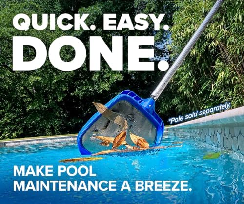Pool Leaf Skimmer Net Head // Flat Pool Skimmer Net Attachment - 15 Inch