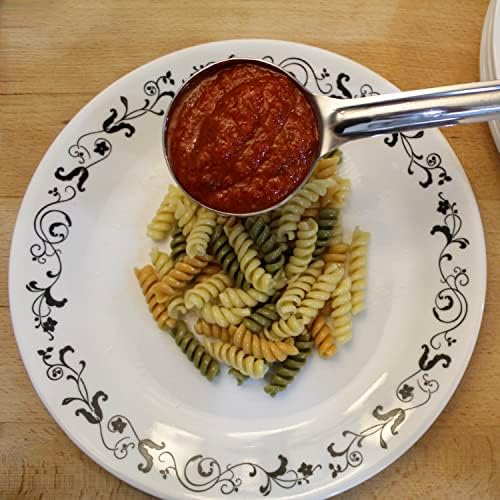 3 oz Solid Stainless Steel Portion Control Ladle Spoodle - [Pack of 12]