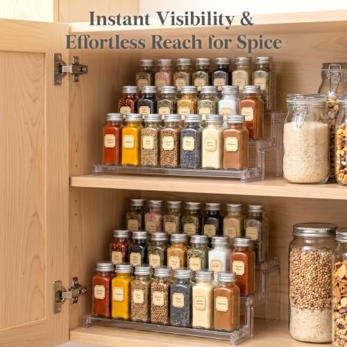 Lifewit 14″ Spice Rack, Perfume Cologne Stand, Tool-Free Assembly, 2 Pcs