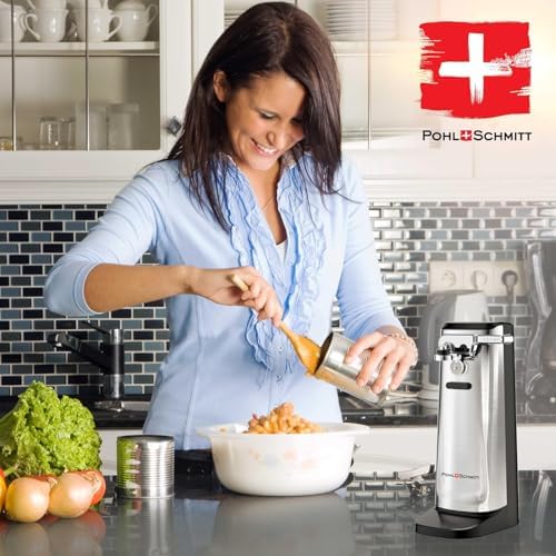 POHL SCHMITT Electric Can Opener, Knife Sharpener & Bottle Opener
