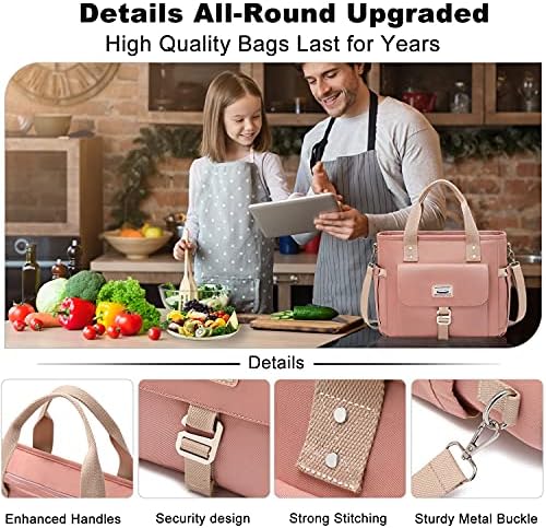 Weitars Insulated Lunch Bag for Women Men,Leak Proof Lunch Box for Work