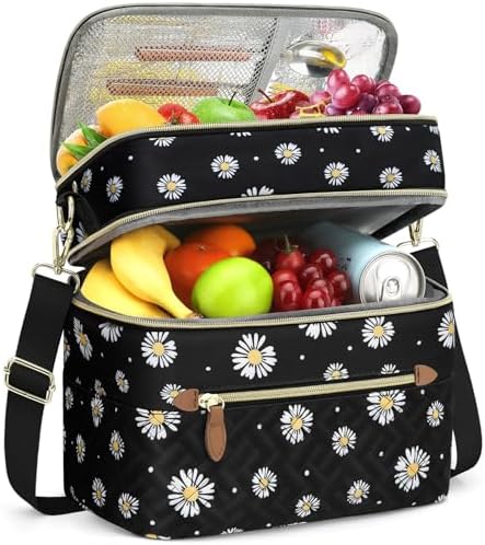 Capolo Lunch Bag for Women Men Insulated Lunch Tote Leakproof Lunchbox Bags