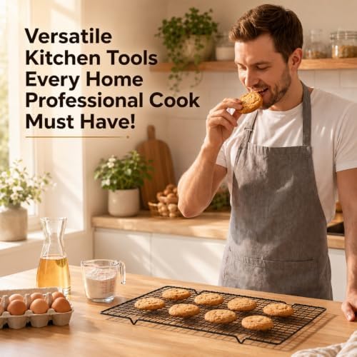 8 Packs Cooling Racks 16"x10" Baking Rack for Cooking and Baking
