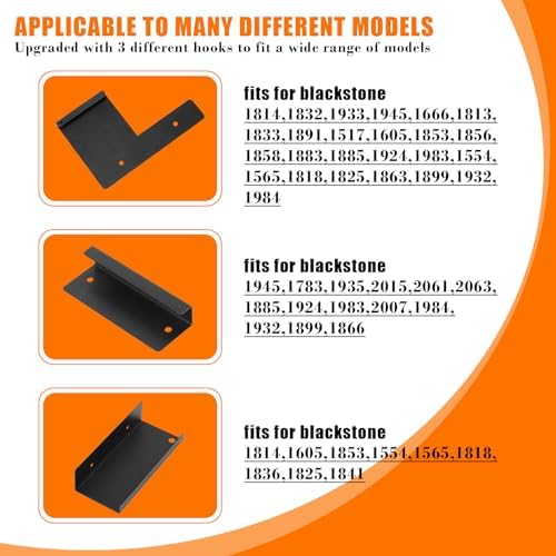 Uniflasy Grease Catcher Kit for Blackstone 17"-36" Griddles, 20 Liners