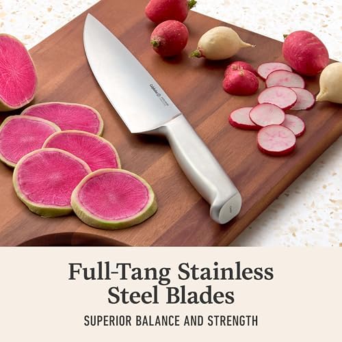 Premier by Calphalon® 15-Piece Knife Set with SharpIN™ EdgeTech, Stainless Steel Handles