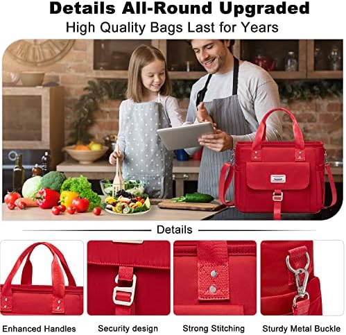 Weitars Insulated Lunch Bag for Women Men,Leak Proof Lunch Box for Work