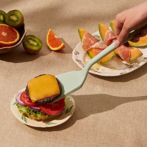 GIR: Get It Right Silicone Kitchen Spatula Turner - Non toxic cooking utensils for Nonstick Cookware, Cooking and Baking, Ultimate Turner - 13IN - Black