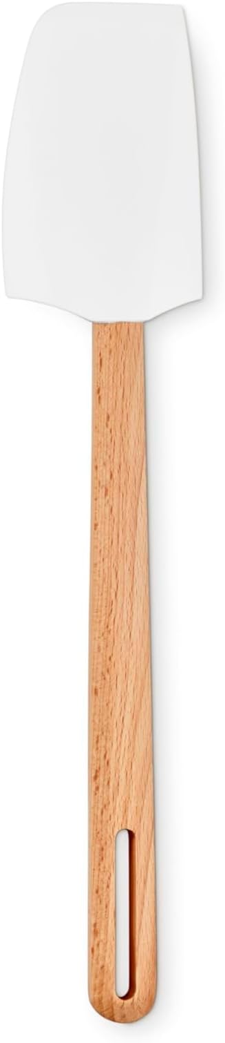Le Creuset Signature Silicone Medium Spatula, White