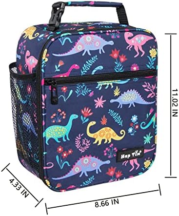 Hap Tim Lunch Box Insulated Lunchbox Mini Lunch Bag Thermal Meal Tote Kit, Dinosaur (18654-DS)