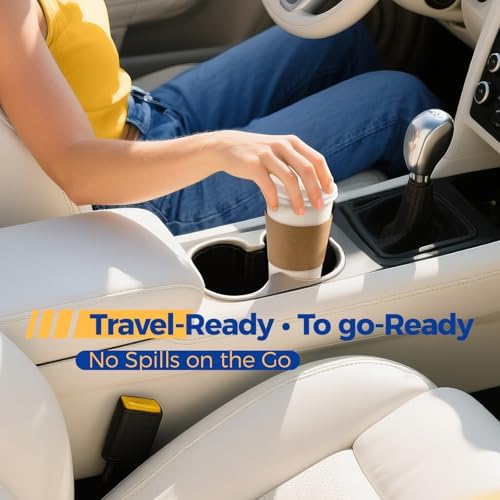 Fit Meal Prep 500 Pack 20 oz Disposable Coffee Cups with Lids, Sleeves, Leak-Proof To Go Coffee Cups with Lids, Durable Hot Paper Cups for Home, Office, Party, Business