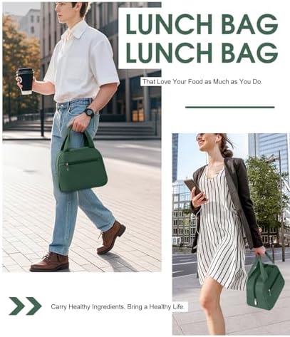 Lunch Bag, Small Insulated Lunch Box for Women Men