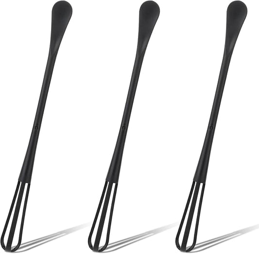 3 Pcs Tiny Whisk, Whisk Tool, Multifunctional Small Whisks for Cooking, Mini Whisk, Mini Small Wisk for Blending, Whisking, Beating Ingredients, Mixing Sauces