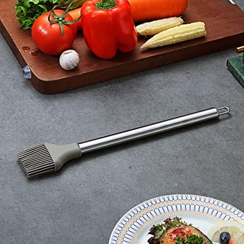 Berglander Basting Brush, Non-stick Silicone Kitchen Brush For Cooking, Barbeque Brush, Pastry Brush, BBQ Brush, Dishwasher Safe, Easy to Clean