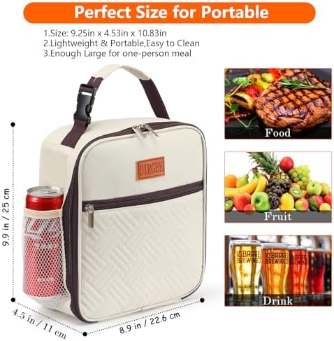 Lunch Bag for Women Insulated Lunch Bag For Men Adults Small Lunch Bag