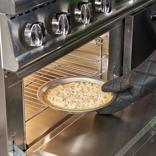 Restaurantware Aluminum Gauge Pie Pan, 11.9 In, 12 Pack