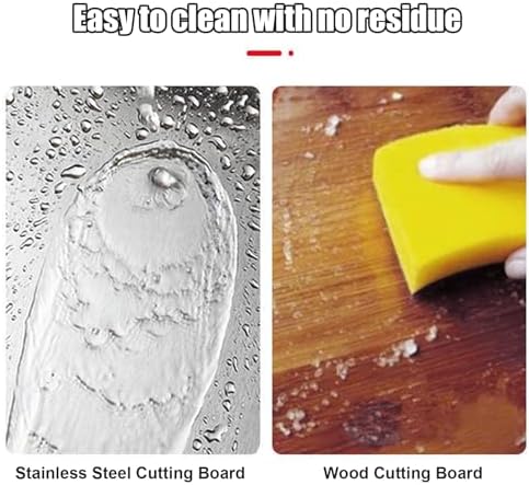Kant Stainless Steel Cutting Board with Lip, Steel Cutting Boards for Kitchen Non-Toxic Dishwasher Safe Chopping & Kneading Board for Dough Meat/Vegetable/Fruit/Bread/Baking Gift-Ready(3PC-S+L+XL)