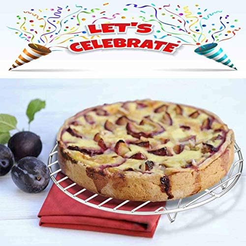 TeamFar Round Cooling Rack Set of 2, 9 Inch