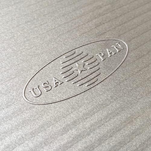 USA Pan Bakeware Seamless Nonstick Square Baking Pan, 8 x 8 x 2 (Pack of 6)