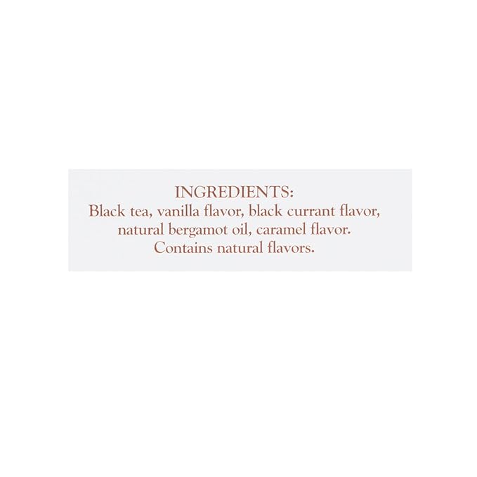 Harney & Sons Paris Flavored Black Tea – 20 Sachets | Fruity Vanilla & Caramel Blend with Hint of Lemony Bergamot