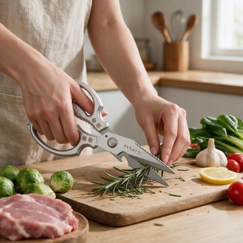 Kitchen Scissors for Food Meat Vegetables Cutting Sharp All Purpose