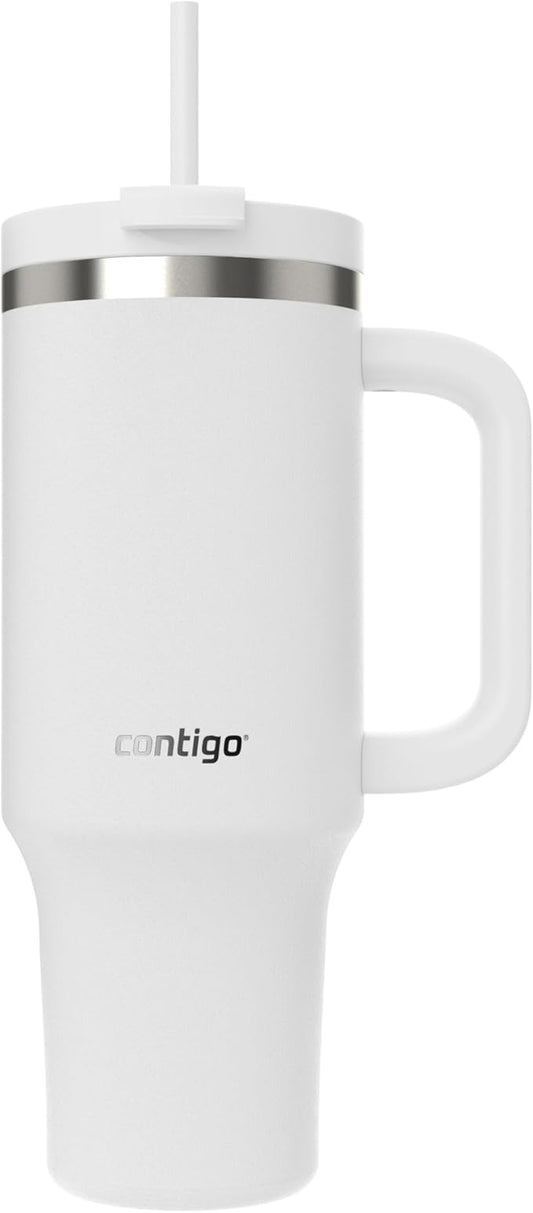 Contigo Streeterville 40oz Tumbler, Stainless Steel Vacuum Insulated, Leak-Proof, Cold for 29 Hours, Salt