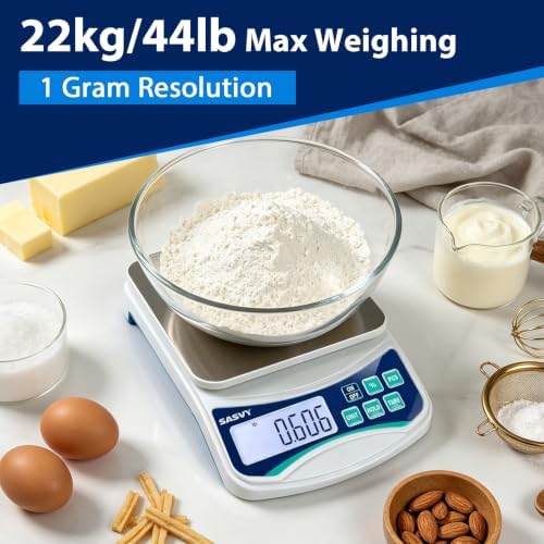 Baking Scale, Digital Lab Scale for Precise Measurements, Lightweight and Portable