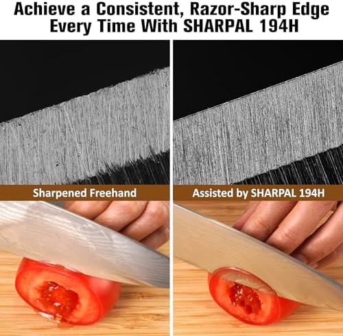 SHARPAL 194H Whetstone Knife Blade Sharpener Sharpening Stone Angle Guide