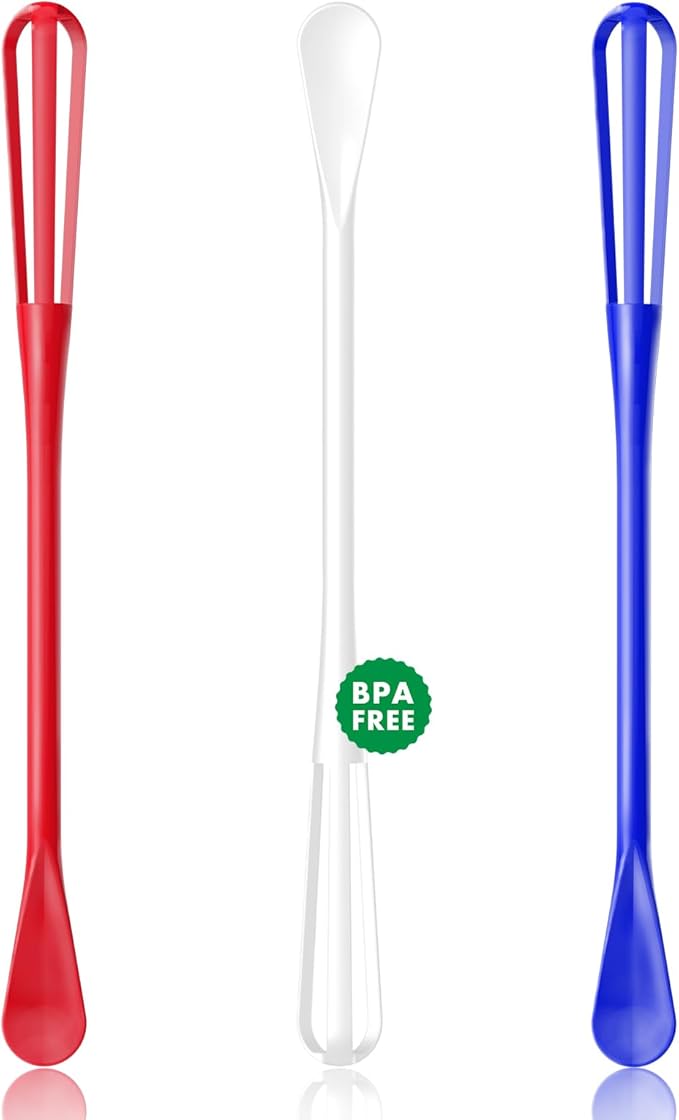 American Colors Mini Whisk Set, 8.5 in Mini Whisks for Cooking, 3 Pieces Small Wisk For Whisking, Beating, Blending Ingredients, Mixing Sauces, BPA Free Tiny Whisk