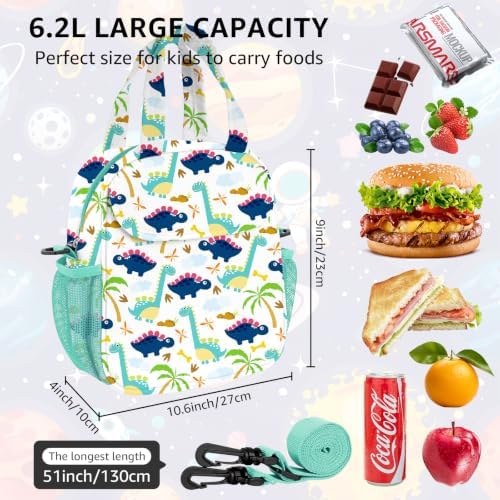 Lunch Bag for Kids 01 (dinosaur-001)