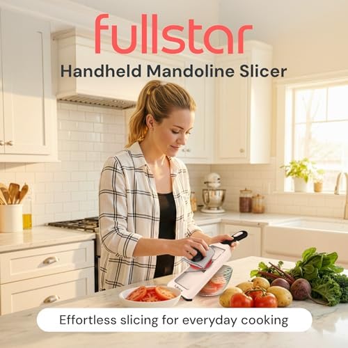 Fullstar - Handheld Mandoline Vegetable Slicer & Julienne Cutter