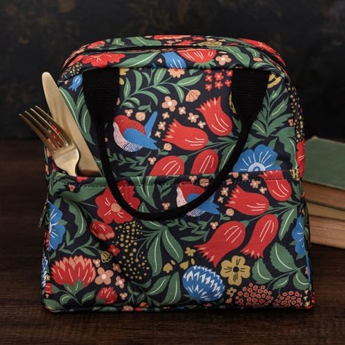 Steel Mill & Co. Insulated Lunch Tote Bag for Women, Wanderlust