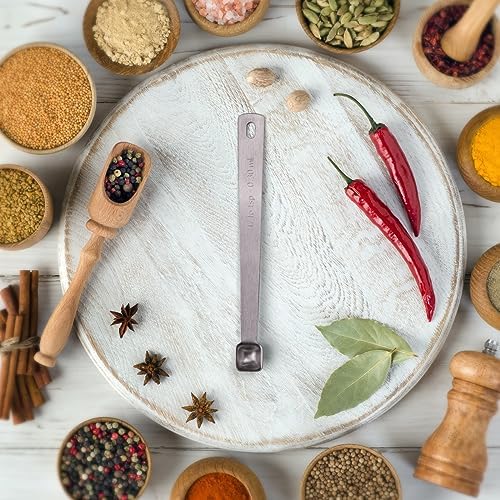 1PCS 1/16tsp(0.3ml) Tiny Measuring Spoon, Small Teaspoon for Tiny Amounts