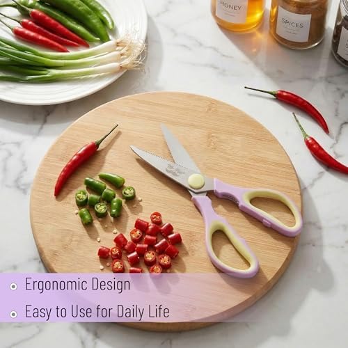 Mr. Pen- All Purpose Kitchen Shears with Protective Sheath, 2pcs, 8 Inch