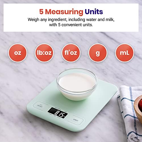 Etekcity Food Kitchen Scale, Digital Grams and Ounces, Medium