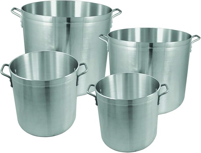 Update International 32-Quart Aluminum Stock Pot