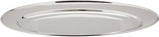 Winco Serving Platter, Oval, 16"x 10-1/4", S/S