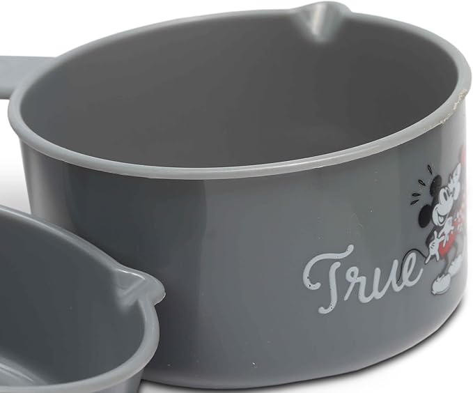 Disney Mickey and Minnie Mouse Measuring Cups - Adorable Love Themed Mickey Mouse Measuring Cups for Kitchen