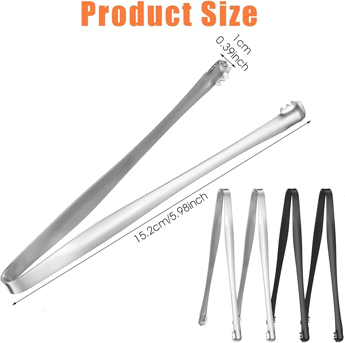 4pcs Egg Chalaza Remover Tongs, Eggs Membrane Removal Tongs, Toothed Design Eggshell Fragment Membrane Remover Tong For Cooking, Baking, Garnishing, and Food Handling