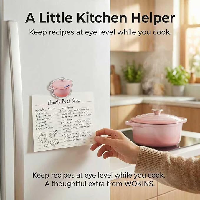5.5QT Enameled Cast Iron Dutch Oven Pot with Lid,Heavy-Duty Cookware for Sourdough Bread Baking,Braising,Stews,Roasting,Oven Safe up to 500°F,pink