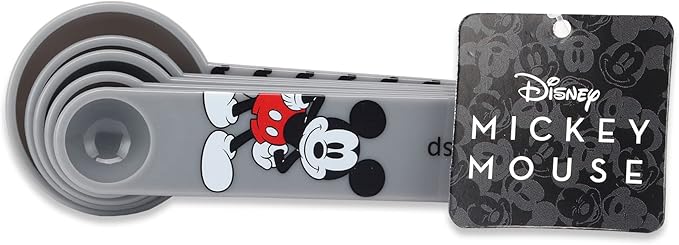 Disney Mickey and Minnie Mouse Measuring Spoons - Adorable Mickey Mouse Measuring Spoons for Kitchen