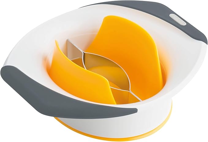 Zyliss 3-in-1 Mango Slicer, Peeler and Pit Remover Tool - Kitchen Mango Depitter & Peeler Gadget - Fruit Slicer with Micro-Serrated Stainless Steel Blader - Mango Corer for Easy Use