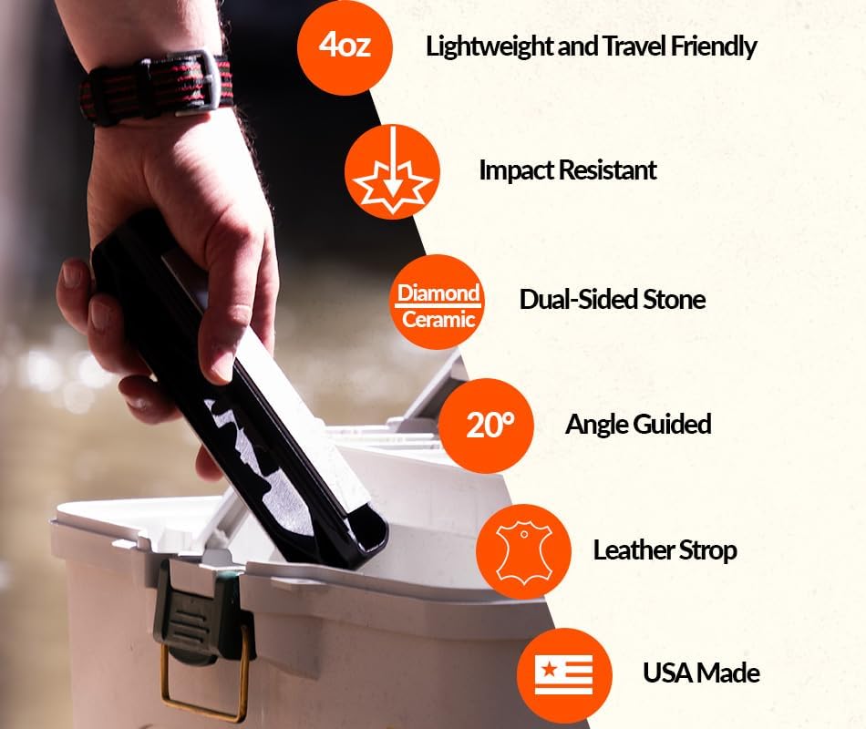 Wicked Edge Venture WE20 Hand Held Angle Guided Knife Sharpener