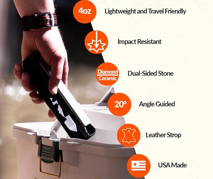 Wicked Edge Venture - WE20 Hand Held Angle Guided Portable Sharpener