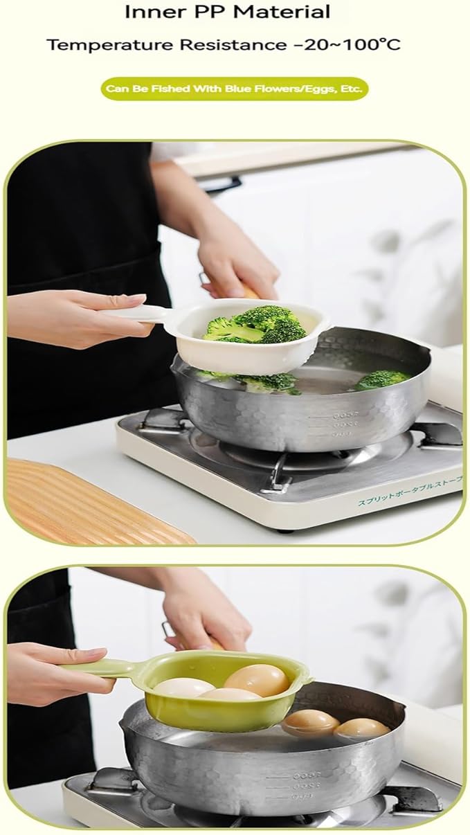 Small Fruit Colander,Fruit Rinser Strainer Container Dual-Layer Vegetable Cutting And Draining Basket,Watermelon Bowl With Strainer For Mini Berry And Tomato Grape Washer (White)
