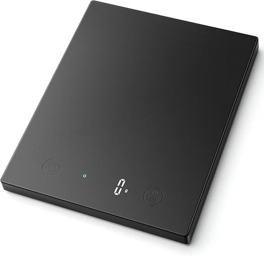Homebuds 22lb/10kg Digital Food Scale in High Precision 0.1oz/1g, Our Own Kitchen Scale Professional Factory SINCE 2001, Home and Kitchen Essentials for Cooking and Baking, LED, 3*AAA Batteries, Black