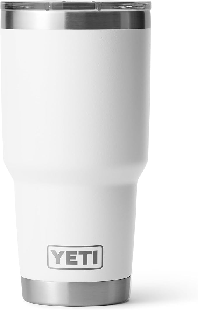 YETI Rambler 30oz with MagSlider Lid, White