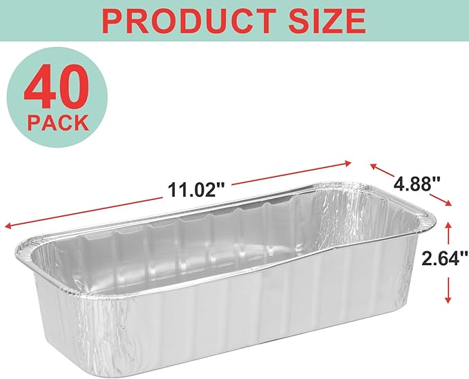 40 Packs 6498 6417 Grease Catcher Pans for Weber Genesis II 400& 600, Aluminum Foil Tray Liners for Weber 28''/36" Gas Griddle, for Weber 400/600 Summit Series Smokefire Ex6 EpX6 Ex4 Gas Grill