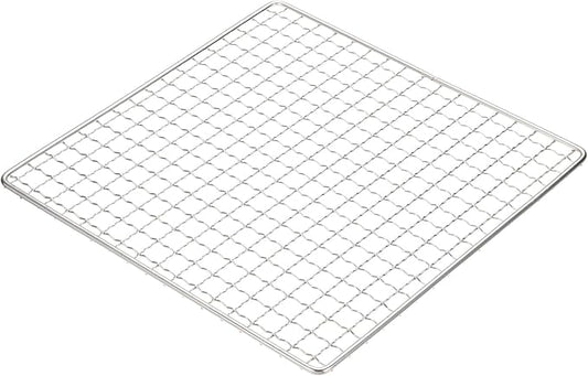uxcell Cooling Racks, 9.8" x 9.8" Stainless Steel Barbecue BBQ Grill Net Mesh Rack Grate for Cooking, Roasting, Grilling, Oven & Dishwasher Safe, Silver