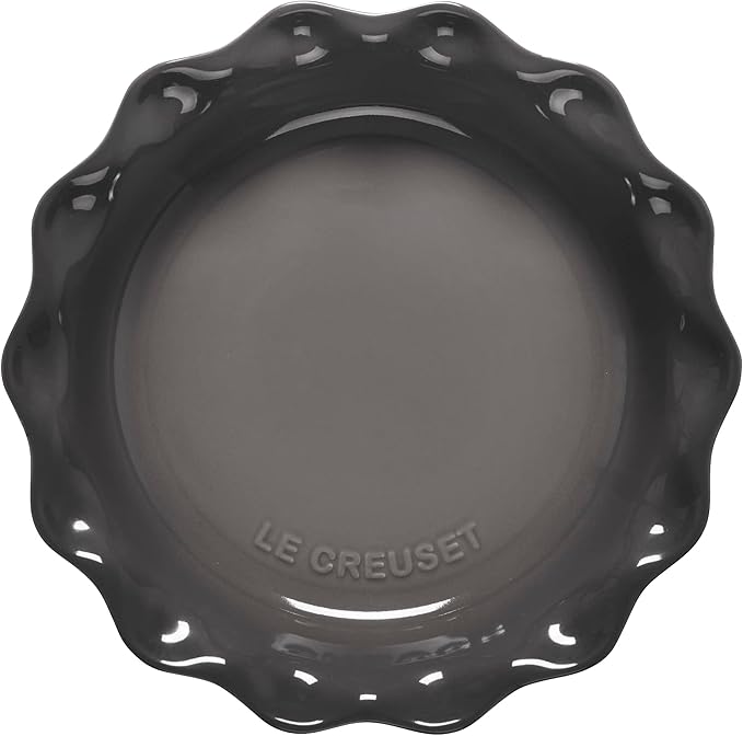 Le Creuset Stoneware 9" Heritage Pie Dish, Oyster
